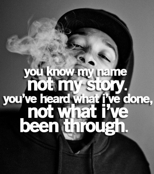 my story – Wiz Khalifa quote