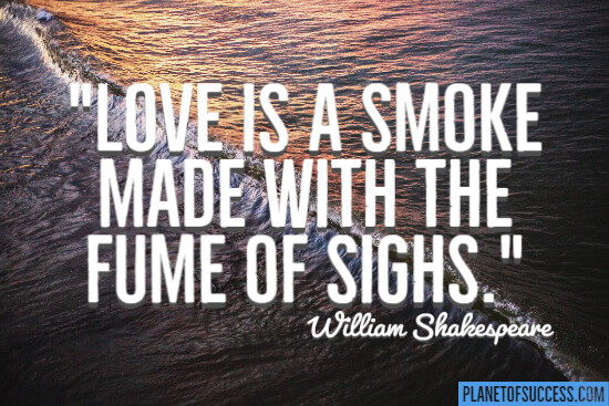 Love is a smoke