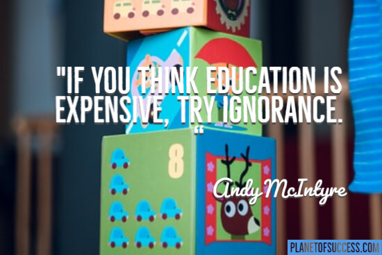 If you think education is expensive