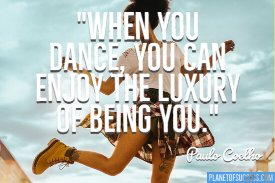 When you dance