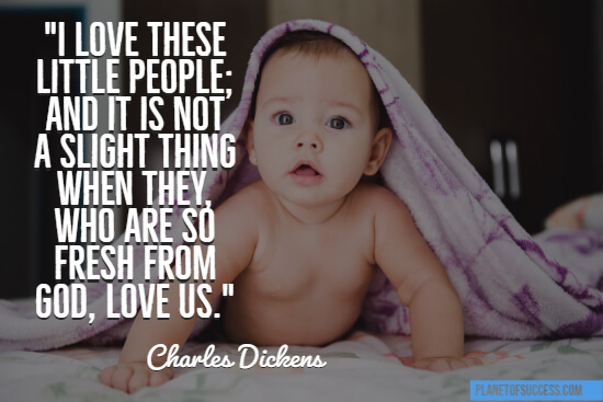 I love these little people quote