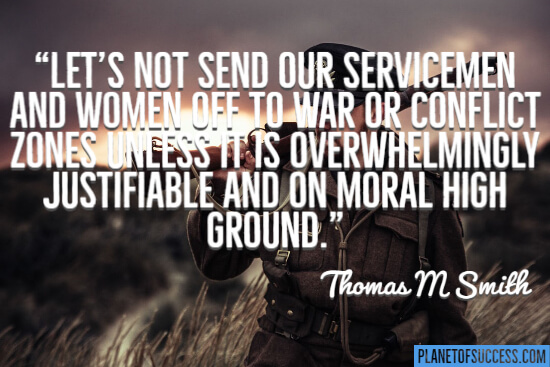 Military quote