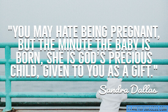 You may hate being pregnant
