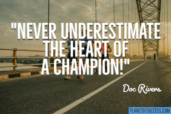 The heart of a champion