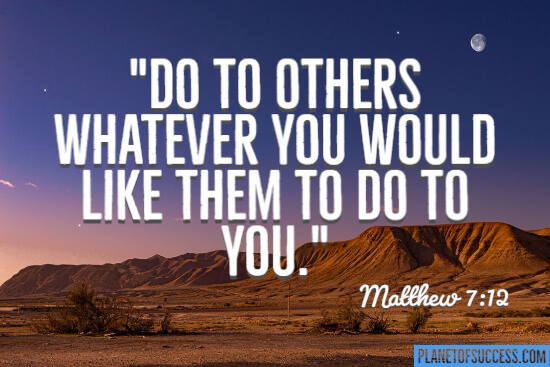 Do to others