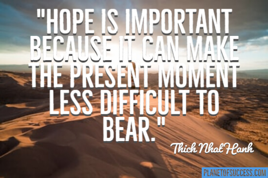 Hope is important
