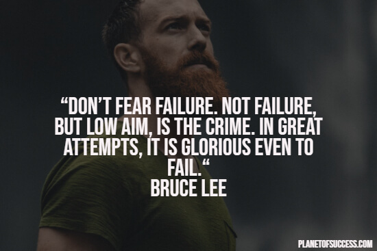 Anxiety quote about failure