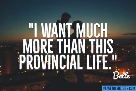 More than this provincial life