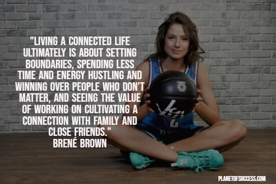 Powerful Brené Brown quote