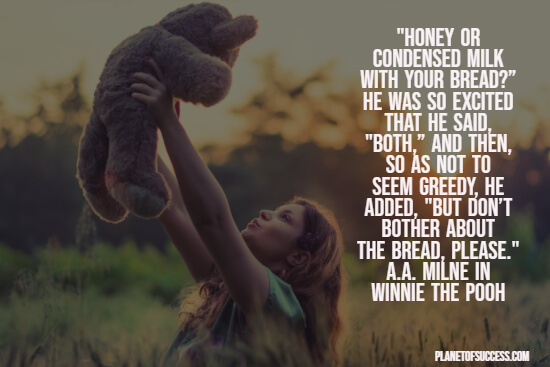 Funny Winnie the Pooh quote