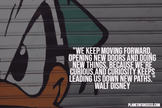 Moving forward quote by Walt Disney