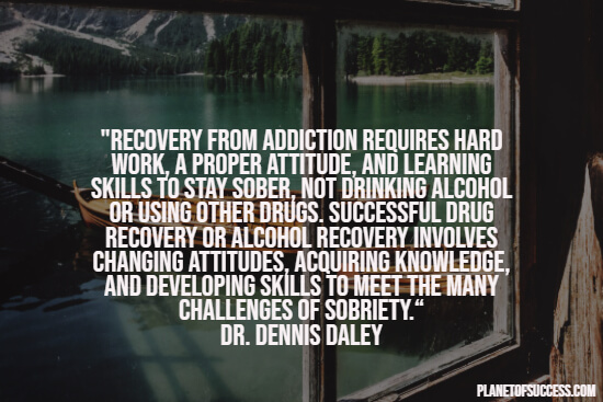 Addiction recovery quote