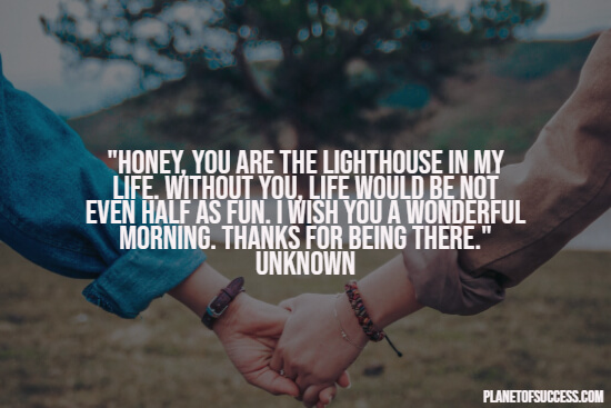 The lighthouse of my life quote
