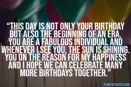 Birthday message