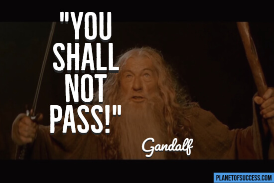 Gandalf quote