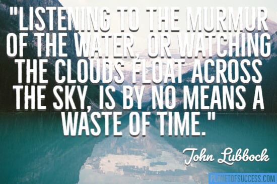 The clouds float across quote