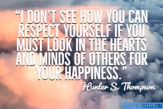How you can respect yourself quote