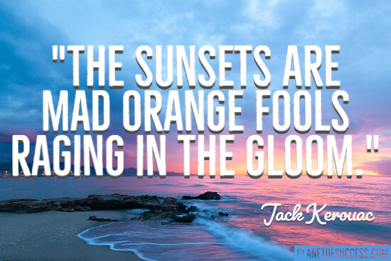 Quote about sunsets